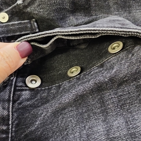 MADEWELL Relaxed fit button fly denim shorts size 28 - Picture 5 of 5